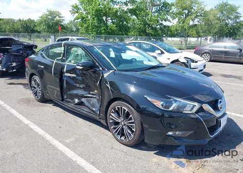 2017 Nissan Maxima 3.5 Platinum из США, поврежденный, VIN 1N4AA6AP0HC411897